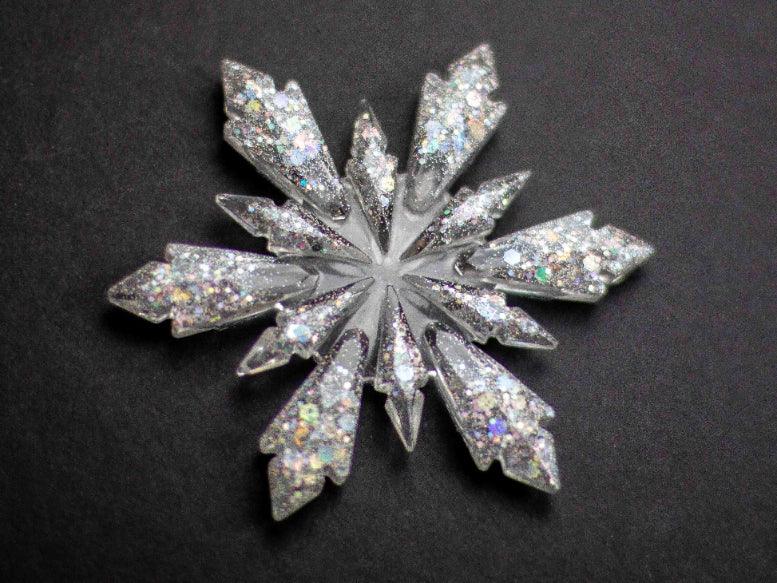 Snowflake Christmas Ornament - Style 01 - SK Art House