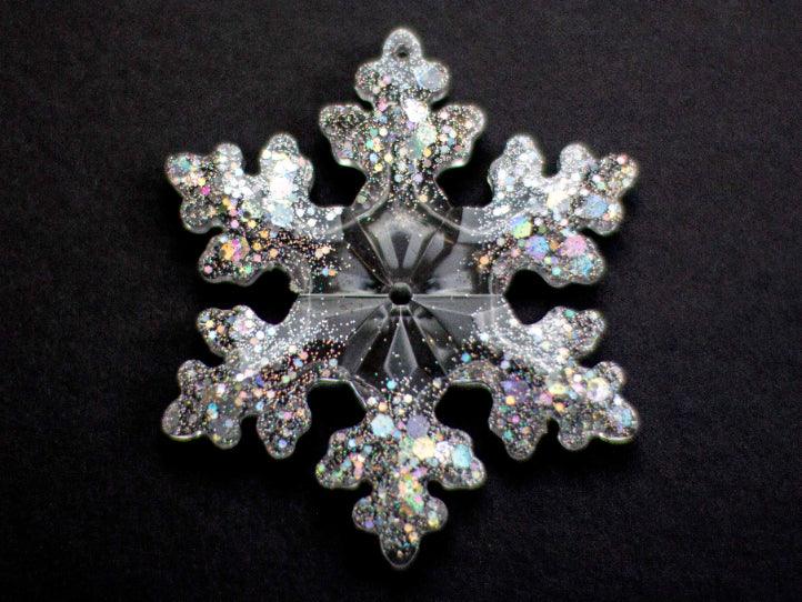 Snowflake Christmas Ornament - Style 06 - SK Art House