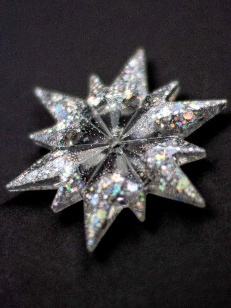 Snowflake Christmas Ornament - Style 05 - SK Art House