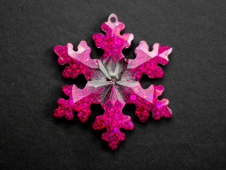 Snowflake Christmas Ornament - Style 06 - SK Art House