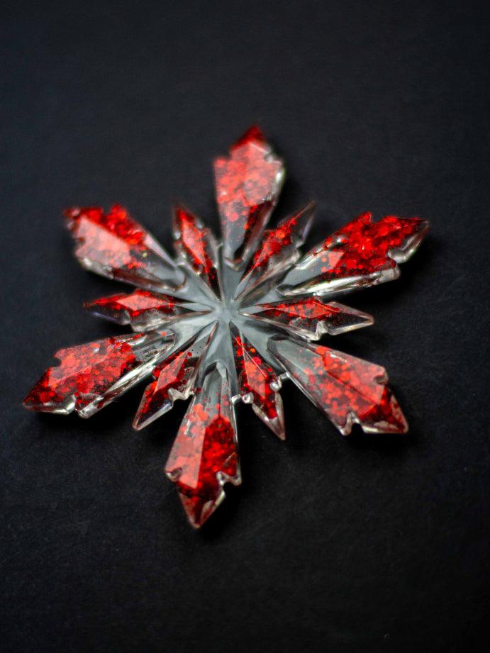 Snowflake Christmas Ornament - Style 01 - SK Art House