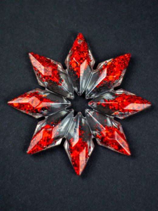 Snowflake Christmas Ornament - Style 04 - SK Art House