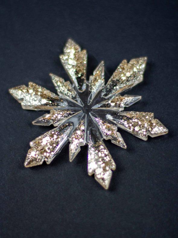 Snowflake Christmas Ornament - Style 01 - SK Art House