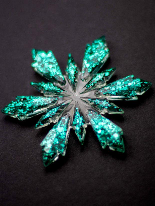 Snowflake Christmas Ornament - Style 01 - SK Art House