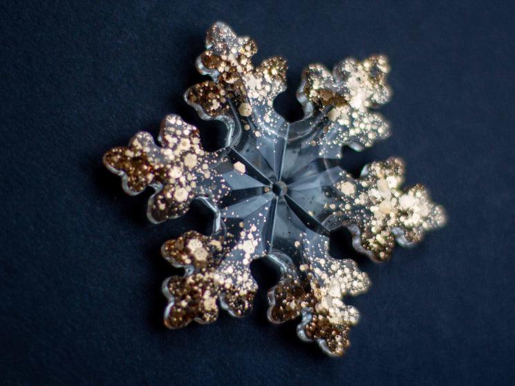 Snowflake Christmas Ornament - Style 06 - SK Art House