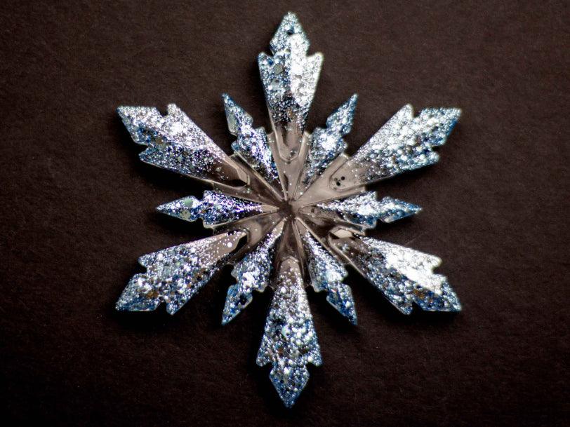 Snowflake Christmas Ornament - Style 01 - SK Art House