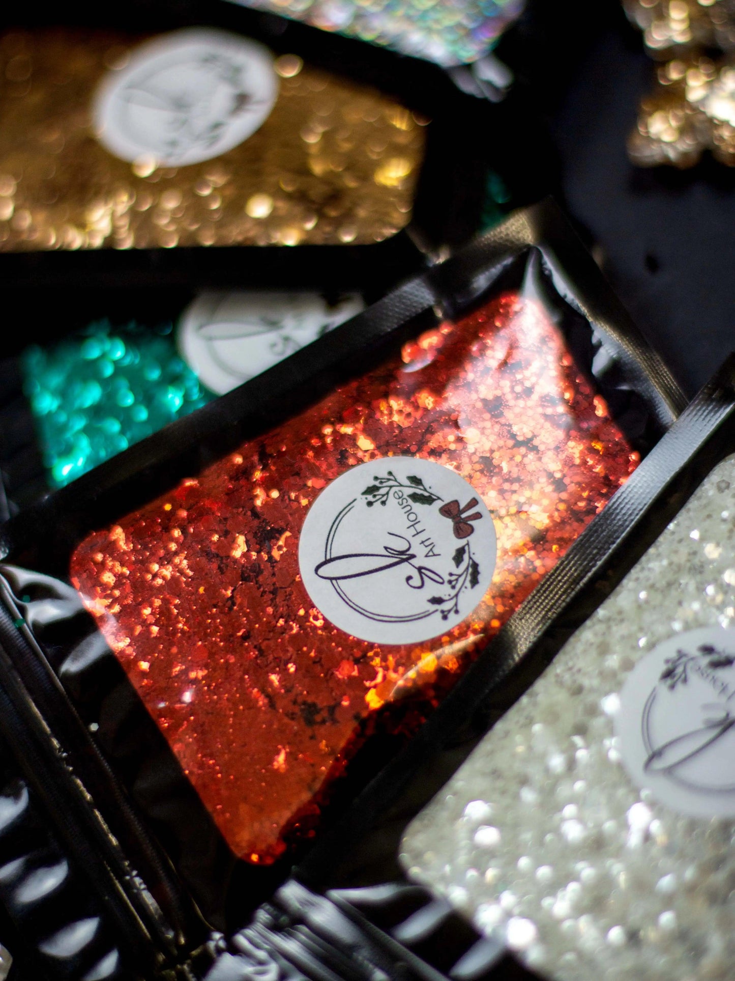 Mixed Chunky Glitter - Christmas Collection - SK Art House