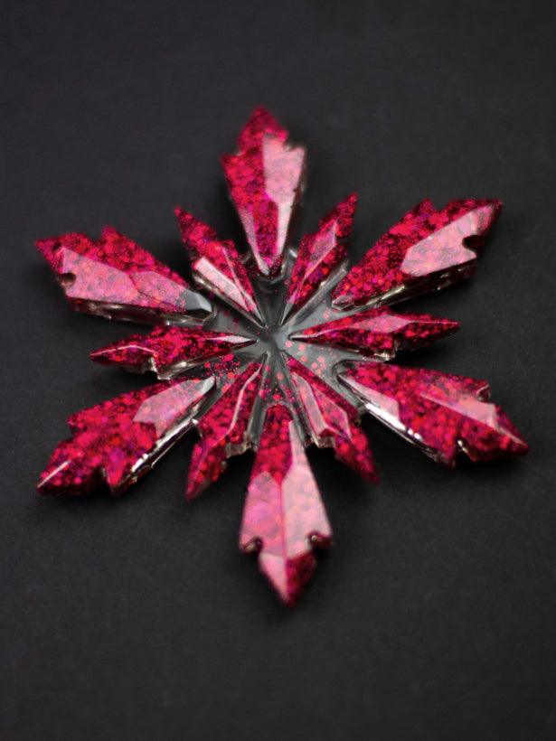 Snowflake Christmas Ornament - Style 01 - SK Art House