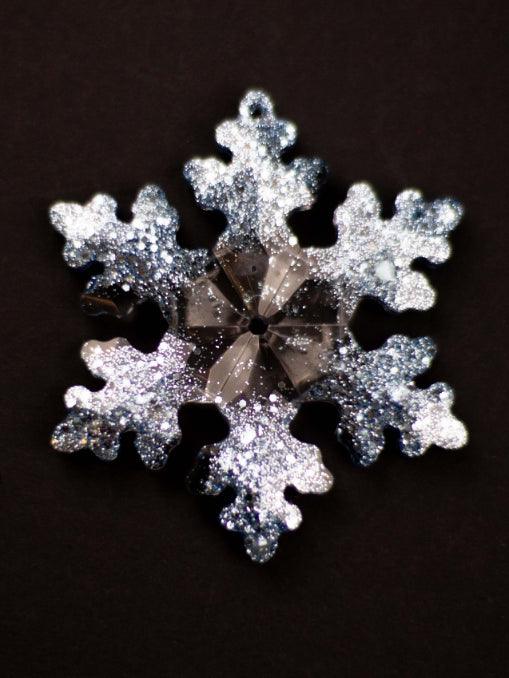 Snowflake Christmas Ornament - Style 06 - SK Art House