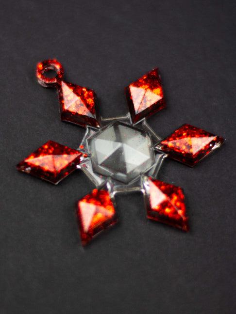 Snowflake Christmas Ornament - Style 02 , 03 - SK Art House