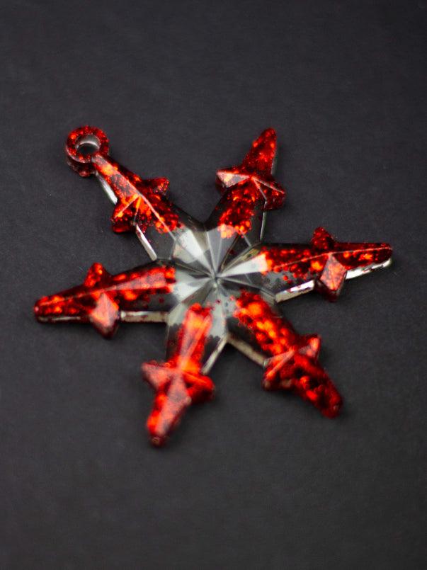 Snowflake Christmas Ornament - Style 02 , 03 - SK Art House