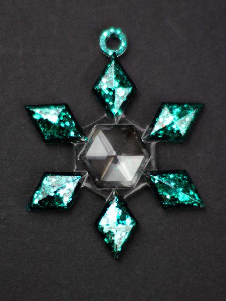 Snowflake Christmas Ornament - Style 02 , 03 - SK Art House