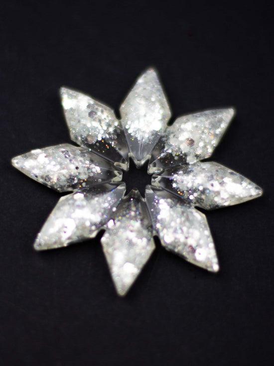 Snowflake Christmas Ornament - Style 04 - SK Art House