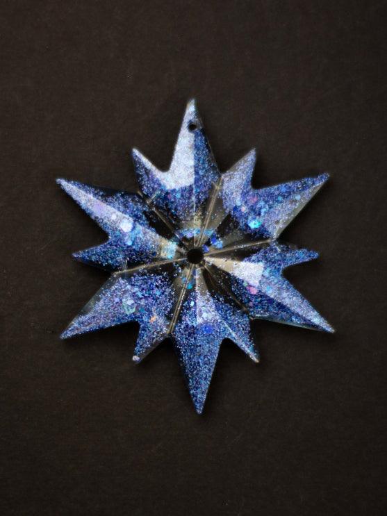 Snowflake Christmas Ornament - Style 05 - SK Art House