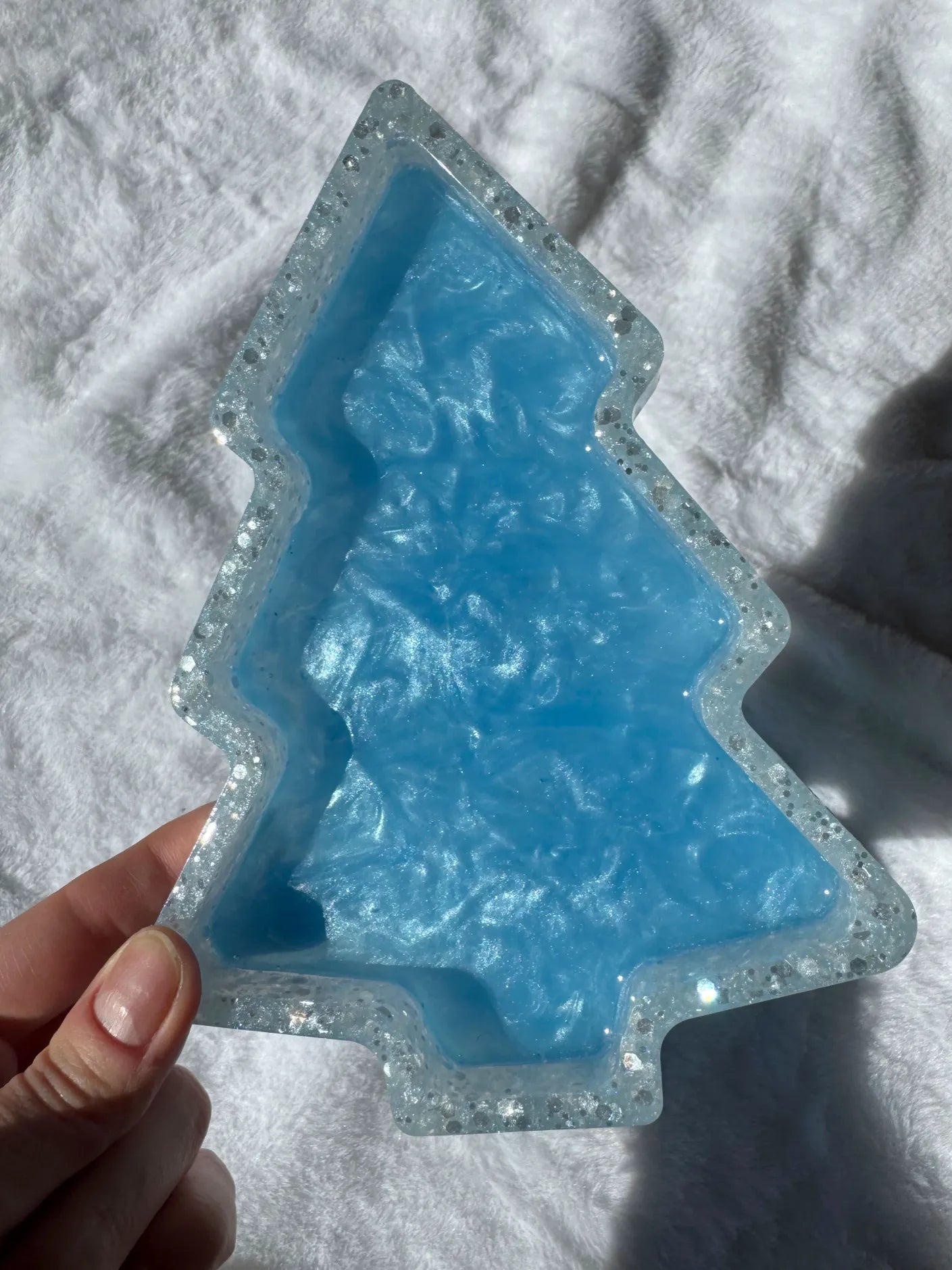 Tree Shaped Resin Tray - Finished Pieces - SK Art House
