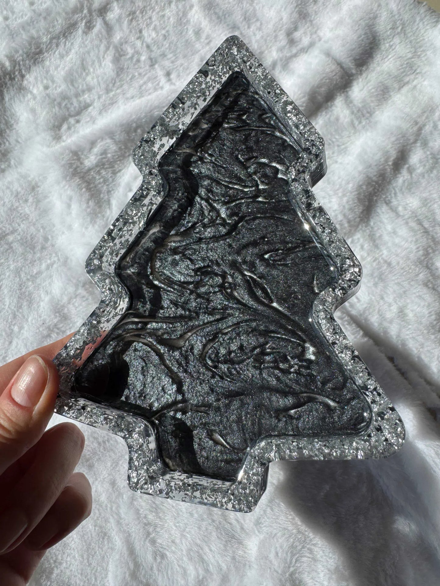 Tree Shaped Resin Tray - Finished Pieces - SK Art House