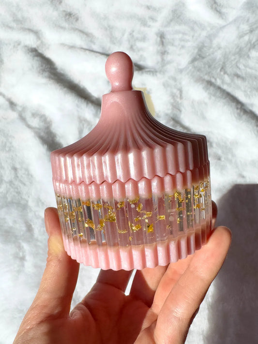 Design Your Own - Elegant Jar Trinket Box - SK Art House