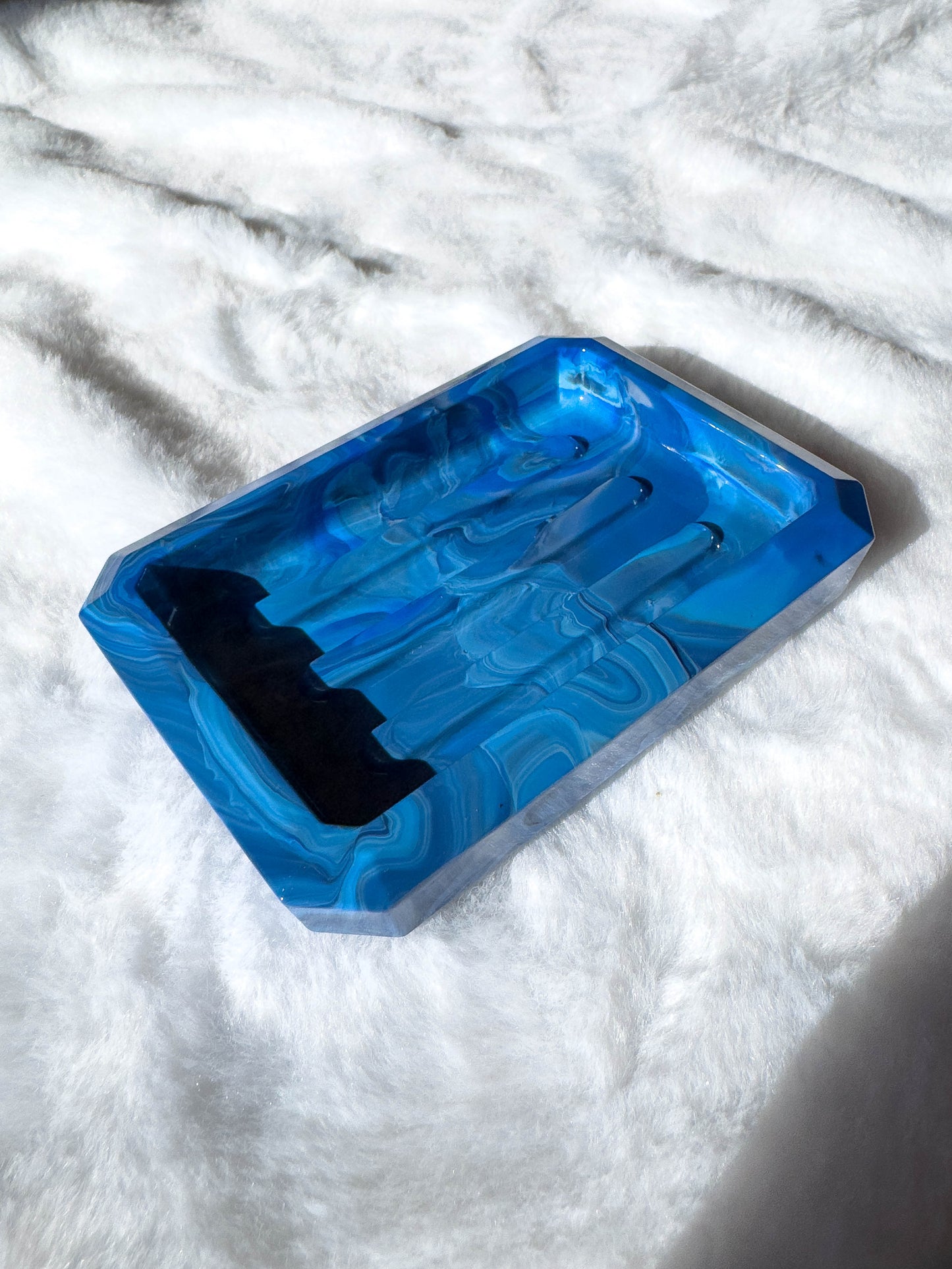 Marble Style Soap Dish - Finished Pieces - SK Art House