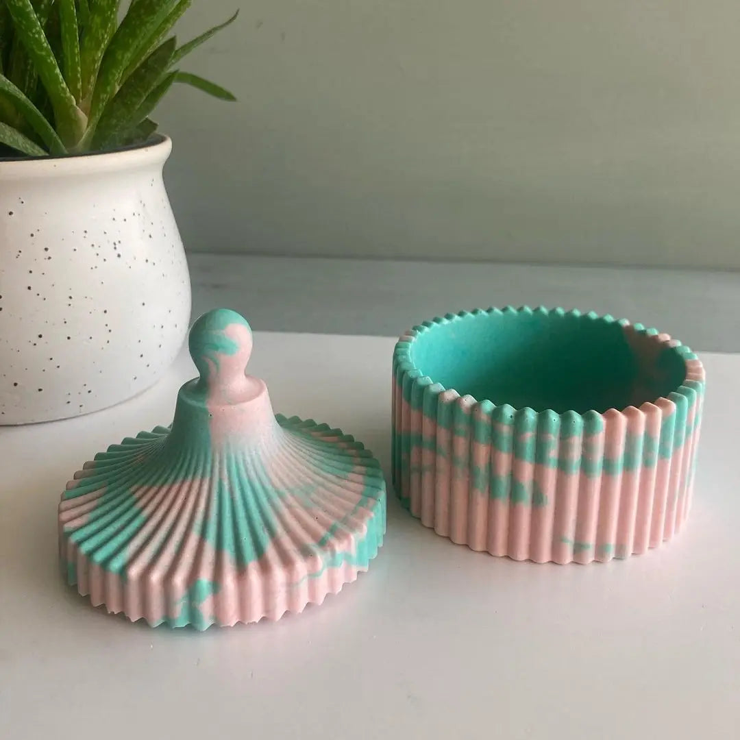 Trinket Box Resin Silicone Mold