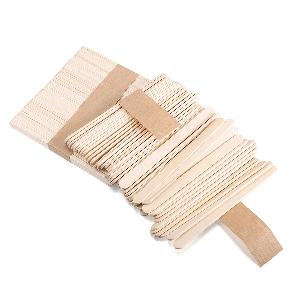 50/100/150 Pcs Wooden Stirring Stick
