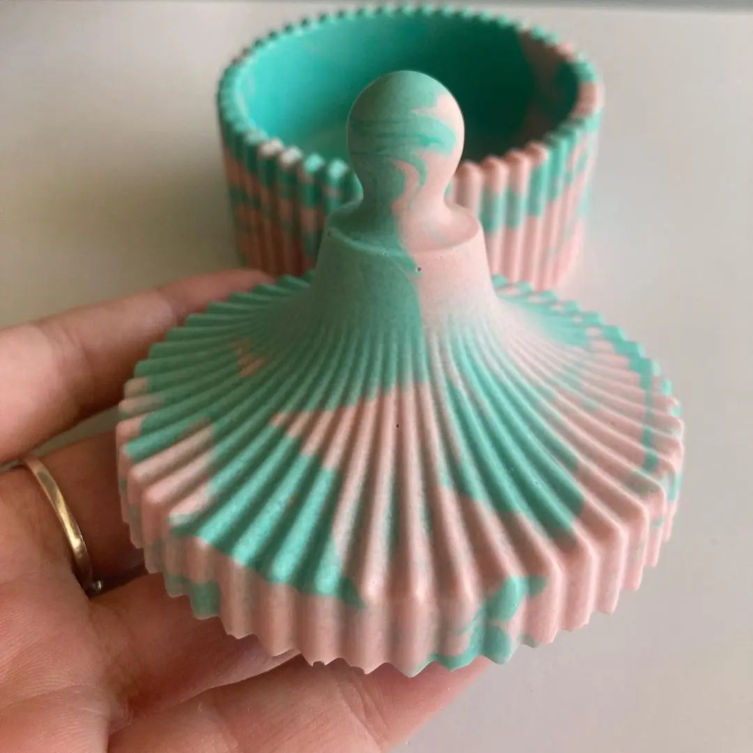 Trinket Box Resin Silicone Mold