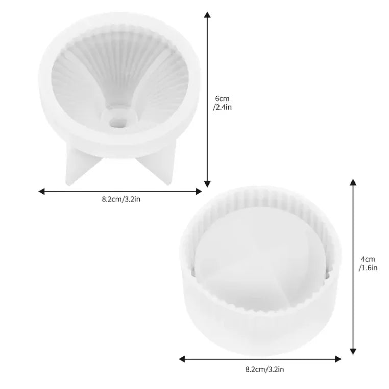 Trinket Box Resin Silicone Mold