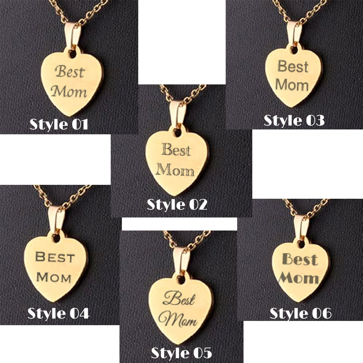 Engraved Heart Necklace - SK Art House