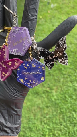 Design Your Own - Heart Keychain
