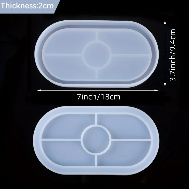 Oval Tray Resin Mold
