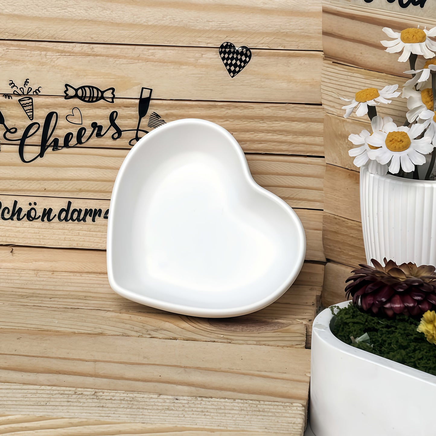 Heart-Shaped Small Dish Silicone Mold