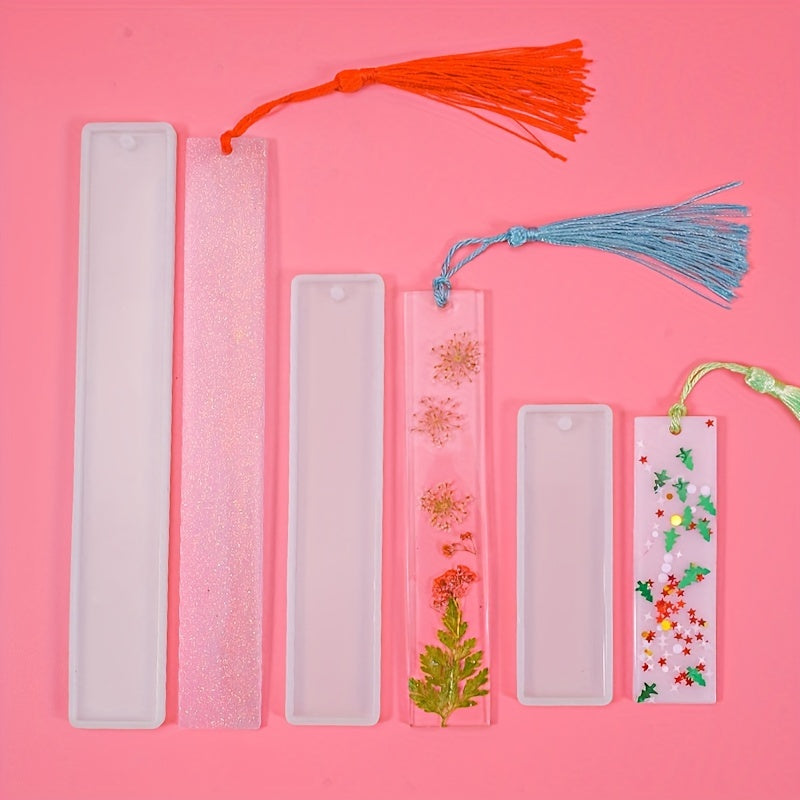 3-Size Silicone Bookmark Molds