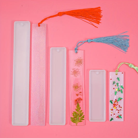3-Size Silicone Bookmark Molds