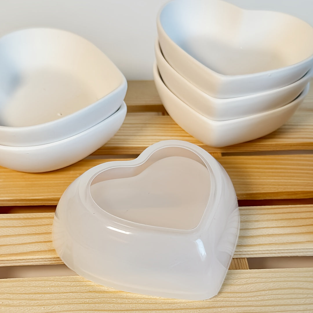 Heart-Shaped Small Dish Silicone Mold