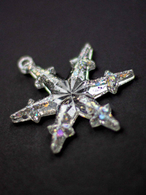 Snowflake Christmas Ornament - Style 02 , 03