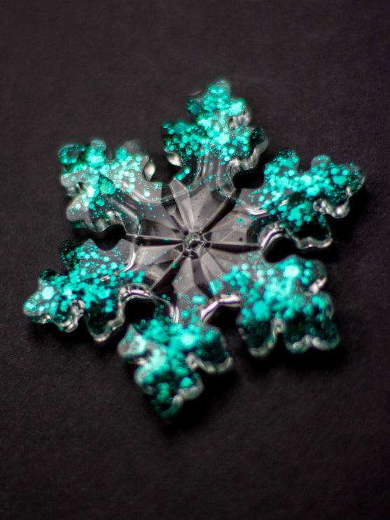 Snowflake Christmas Ornament - Style 06 - SK Art House
