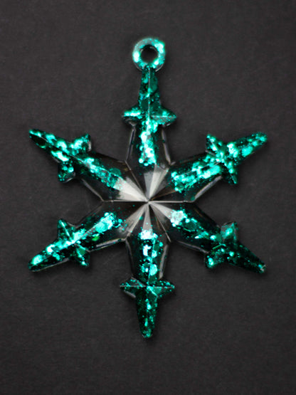 Snowflake Christmas Ornament - Style 02 , 03