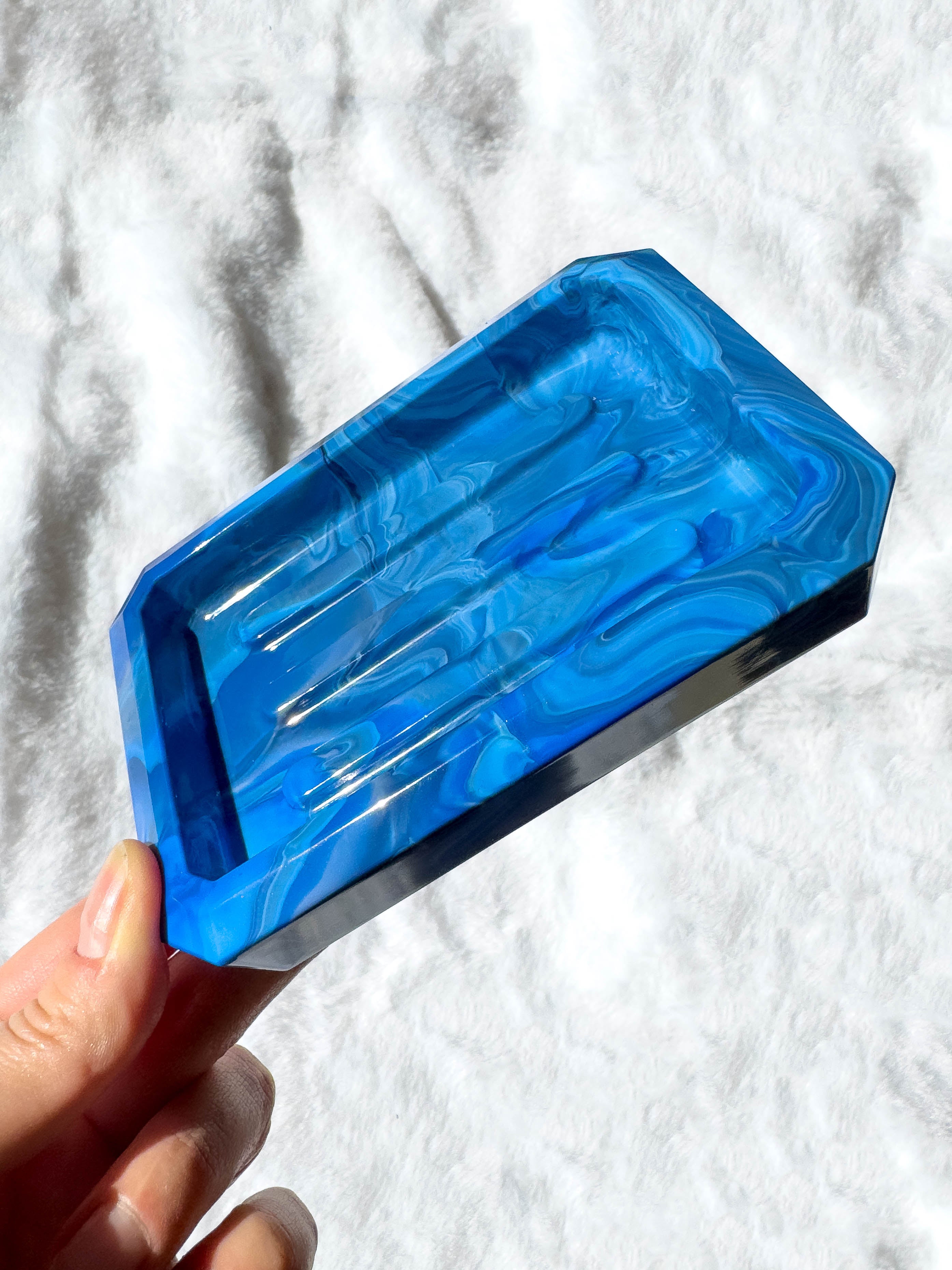 Marble Style Soap Dish - Finished Pieces - SK Art House