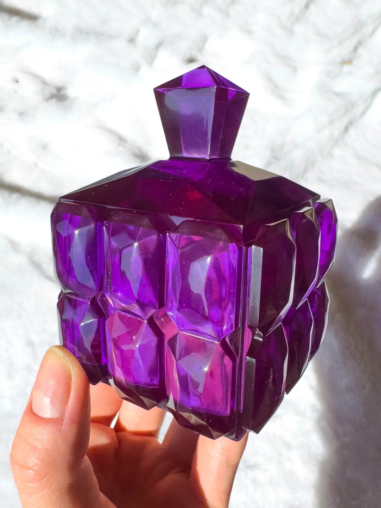 Design Your Own - Translucent Diamond Trinket Box - SK Art House