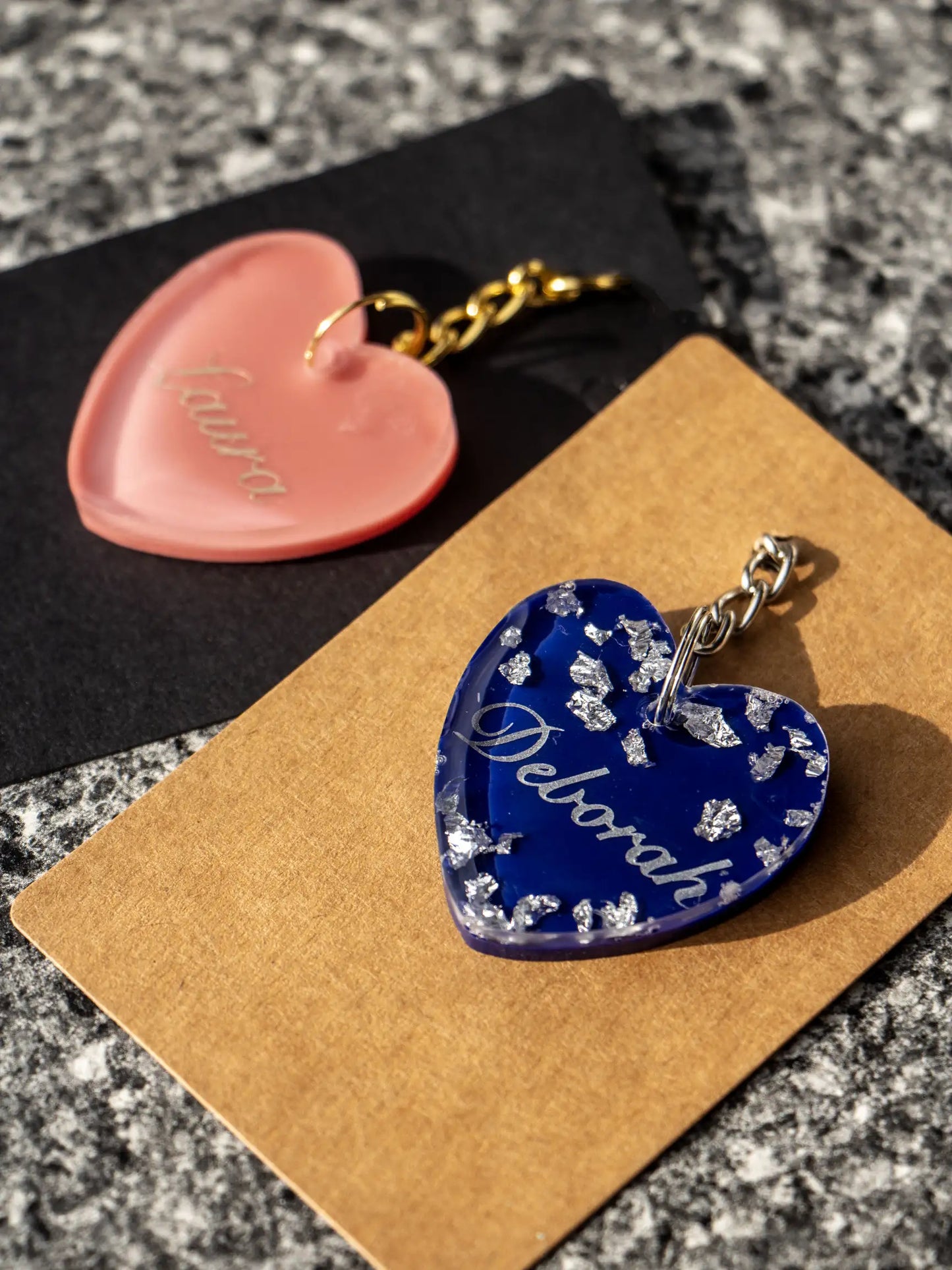 Design Your Own - Heart Keychain