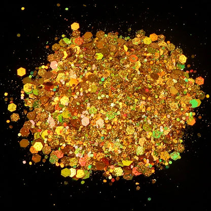 50G Mixed Hexagon Chunky Glitter