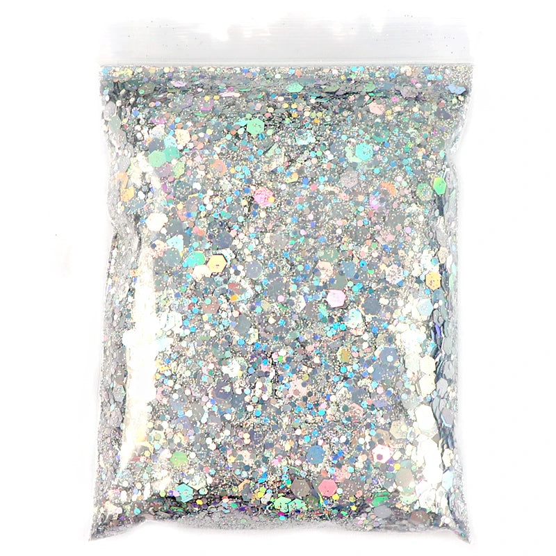 50G Mixed Hexagon Chunky Glitter