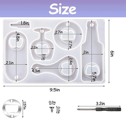 Bottle Opener Mold Kit