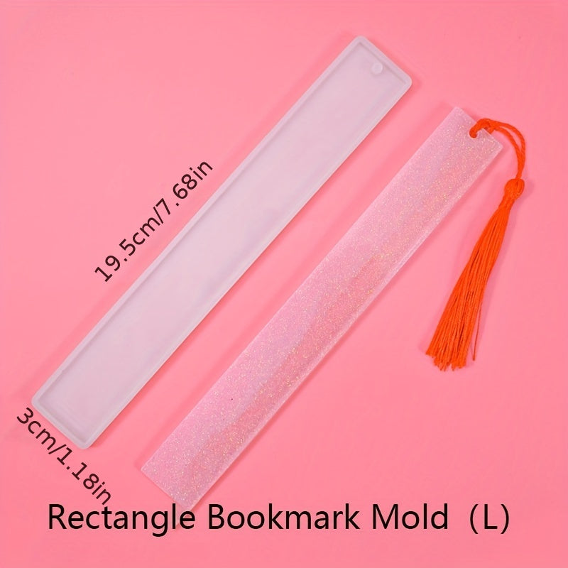 3-Size Silicone Bookmark Molds