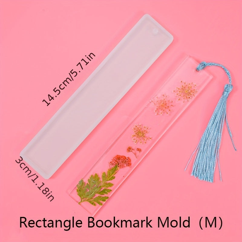 3-Size Silicone Bookmark Molds